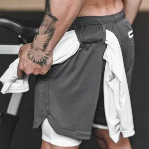 Herren Funktionsshorts mit integrierter Sicherheitsstasche – Sorevano