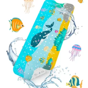 Anti-slip Bath Mat for Children, Extra Long Anti-slip Bath Mat for Children