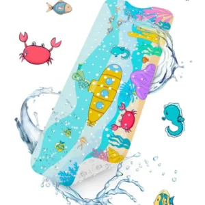 Anti-slip Bath Mat for Children, Extra Long Anti-slip Bath Mat for Children