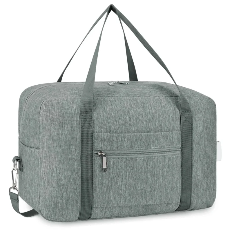 Hand Luggage, Hand Luggage for Aeroplane, Foldable Travel Bag, Weekender Bag