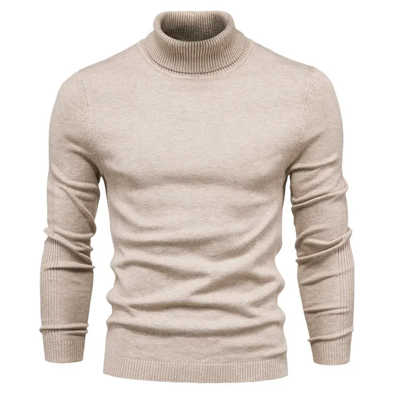 Herren Rollkragenpullover aus hochwertiger Wolle – Norvane