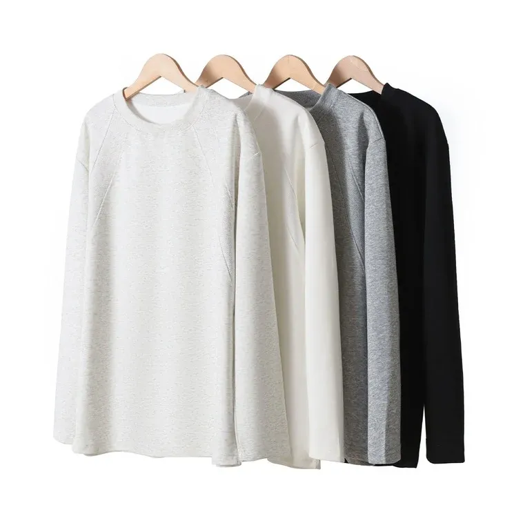 Unisex Oversize Langarm‑Sweatshirt mit Raglannähten und geripptem Rundhalsausschnitt Echoarchiv
