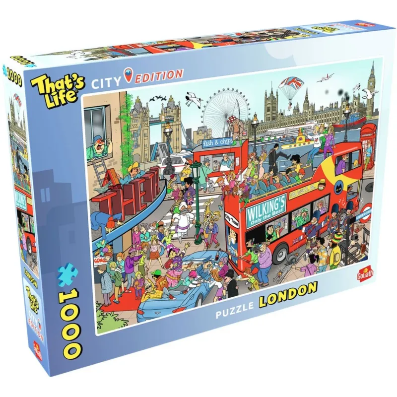 Produktbild Thats Life City Edition Puzzle London (1000 Teile)